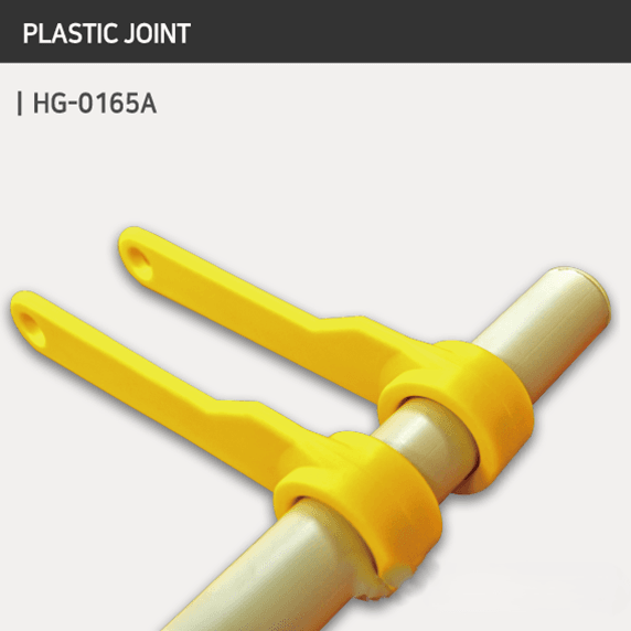 hg 0165a plastic joint | lean pipe plastic connector for modular systems