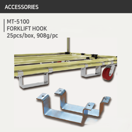 forklift hook mt 5100 | lean system lifting hook | leantech engineering