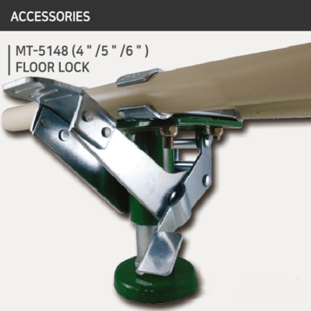 trolley footer lock mt 5148 | lean trolley locking accessory | leantech engineering