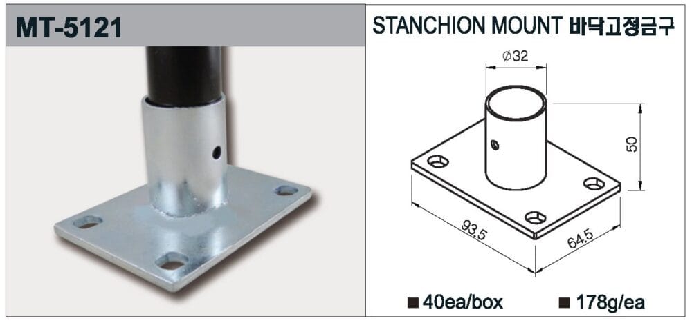 metal terminal mt 5121 | lean pipe end terminal | leantech engineering