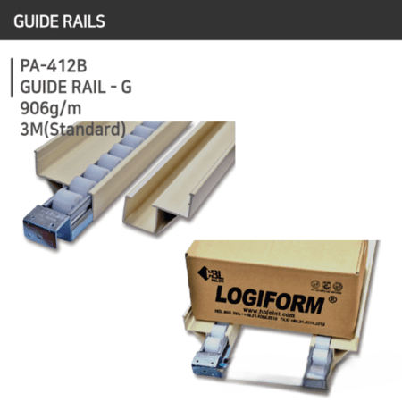 guide rail g pa 412 | lean conveyor guide rail | leanmart