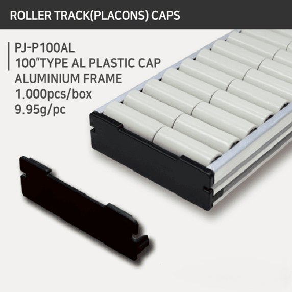 placon mount end cap pj 173al | lean pipe plastic end cap