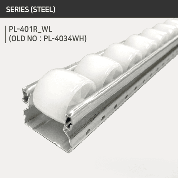pl 401r wl placon roller | lean pipe flow rack roller for fifo systems