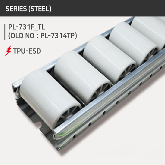 pl 731f tl placon roller | heavy duty lean pipe flow rack roller for fifo systems