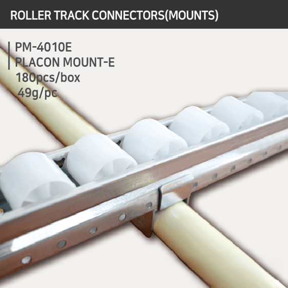placon mount end cap 40e | lean pipe placon plastic end cap