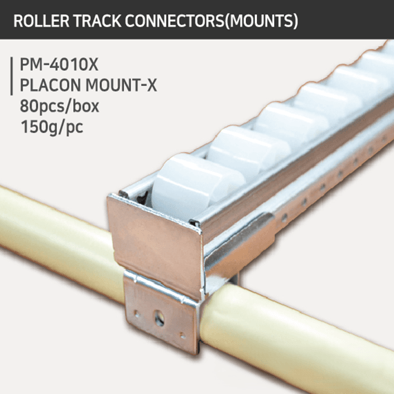 placon mount end cap 40x | lean pipe placon plastic end cap