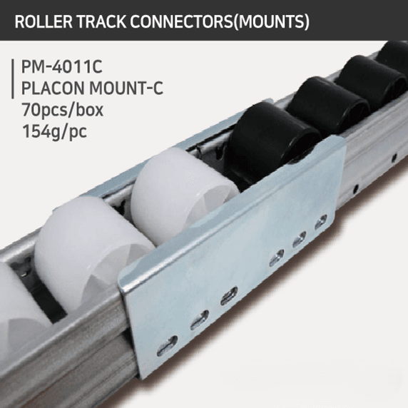 placon mount end cap 40c | lean pipe placon plastic end cap