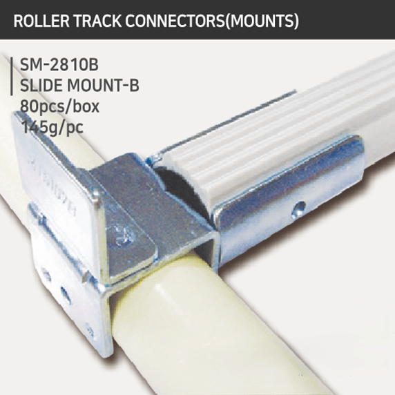 sm 2810b slide pipe mount | lean pipe connector | leantech engineering
