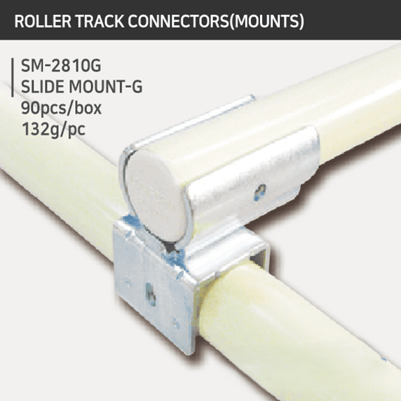 sm 2810g slide pipe mount | lean pipe connector | leantech engineering