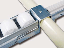 placon mount end cap 40bs | lean pipe placon plastic end cap