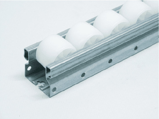 Leanmart qulity industrial product pl 401r wl placon roller | lean pipe flow rack roller for fifo systems