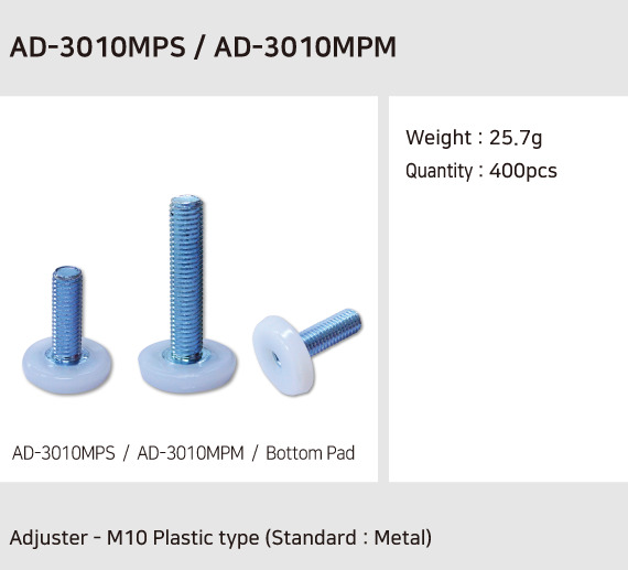 Leanmart qulity industrial product AD-3010MPS & AD-3010MPM Adjuster M10