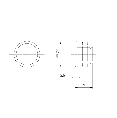 Leanmart qulity industrial product PJ-110C Plastic Joint