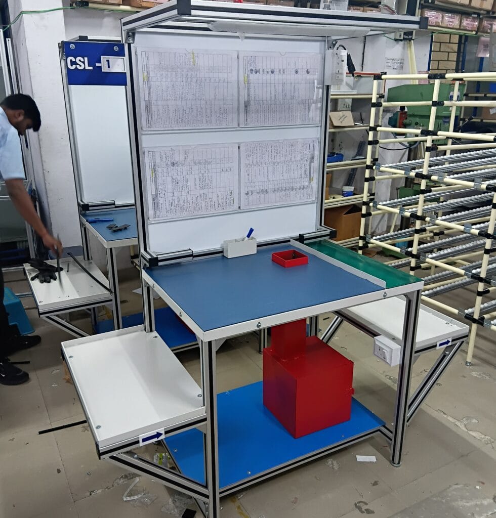 Assembly Table – Industrial Assembly Work Table
